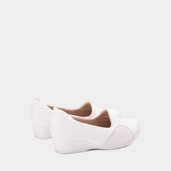 Slipper Feminino Modare Ultraconforto Anabela Matelassê Branco
