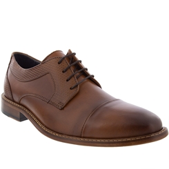 sapato social derby marrom