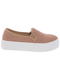 slip on moleca nude