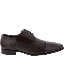 Sapato Social Democrata Still Couro Marrom