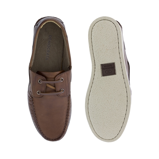 mocassim democrata marrom