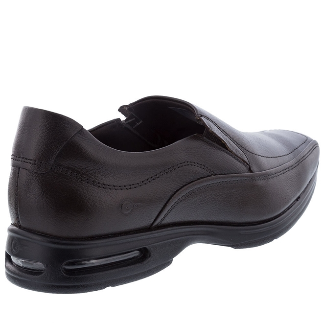 sapato democrata air marrom