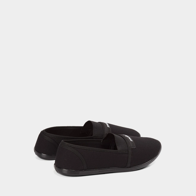 Sapatilha Feminina Moleca Detalhe Elástico Preto
